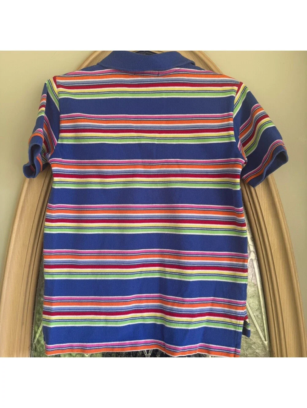 Polo by Ralph Lauren Boys' Size 7 Striped Cotton Polo Shirt
